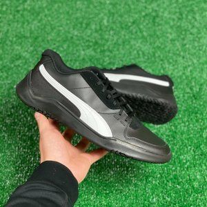 Puma DC Past Low Top Mens Casual Shoe Black White 373021-08 NEW Size 11.5